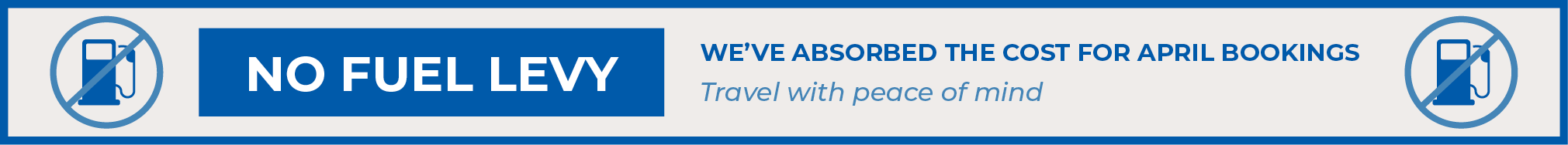 No Fuel Surcharges Reef